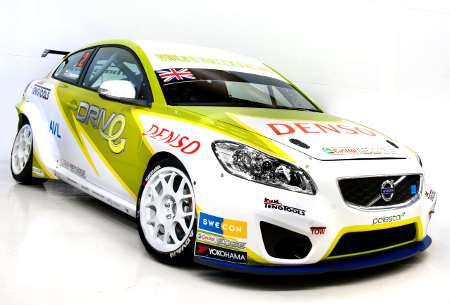 Volvo C30 DRIVe in gara in STCC