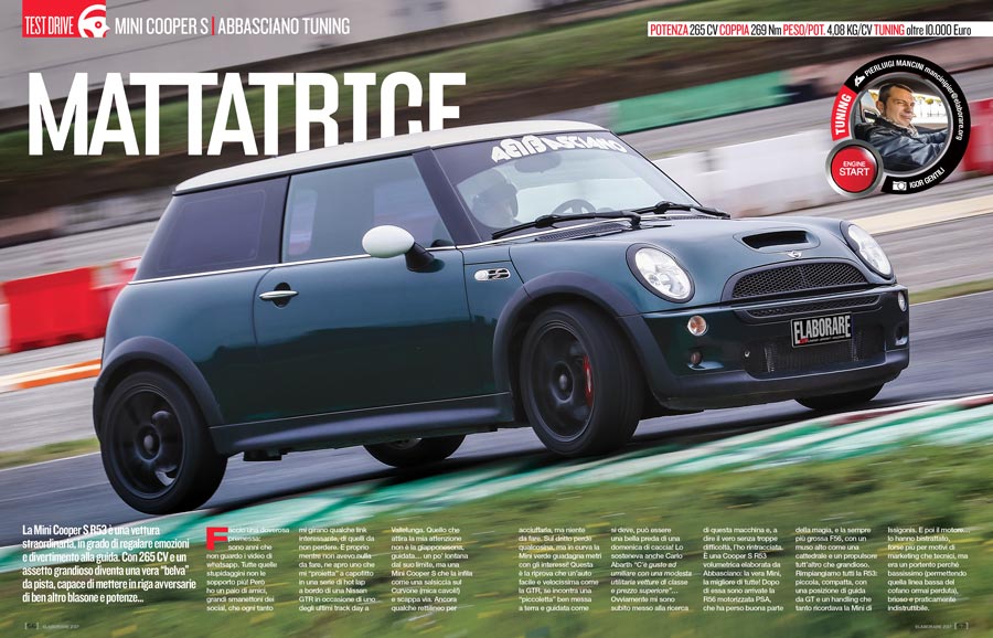 Mini Cooper S By Abbasciano Tuning 265 Cv Assetto Grandioso