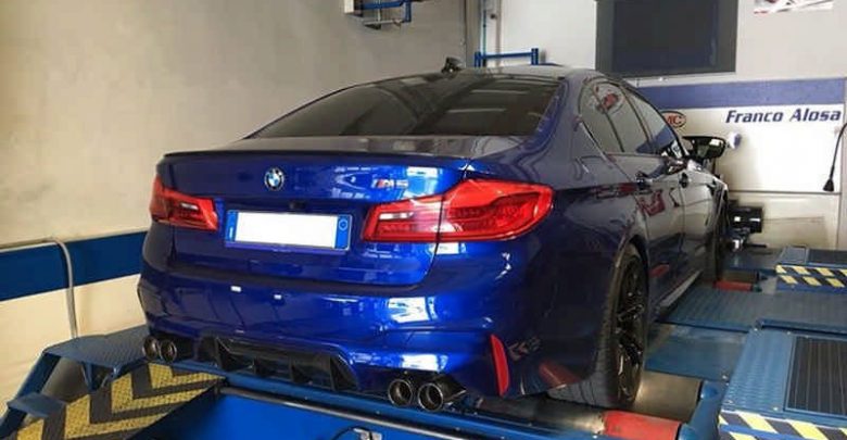 BMW M5 F90 elaborata 705 CV con preparazione Franco Alosa